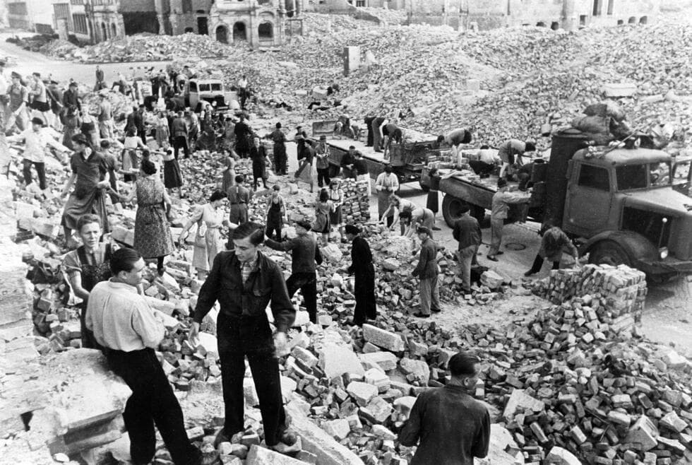 Fact Check: The American and British forces bombed Dresden in February 1945.