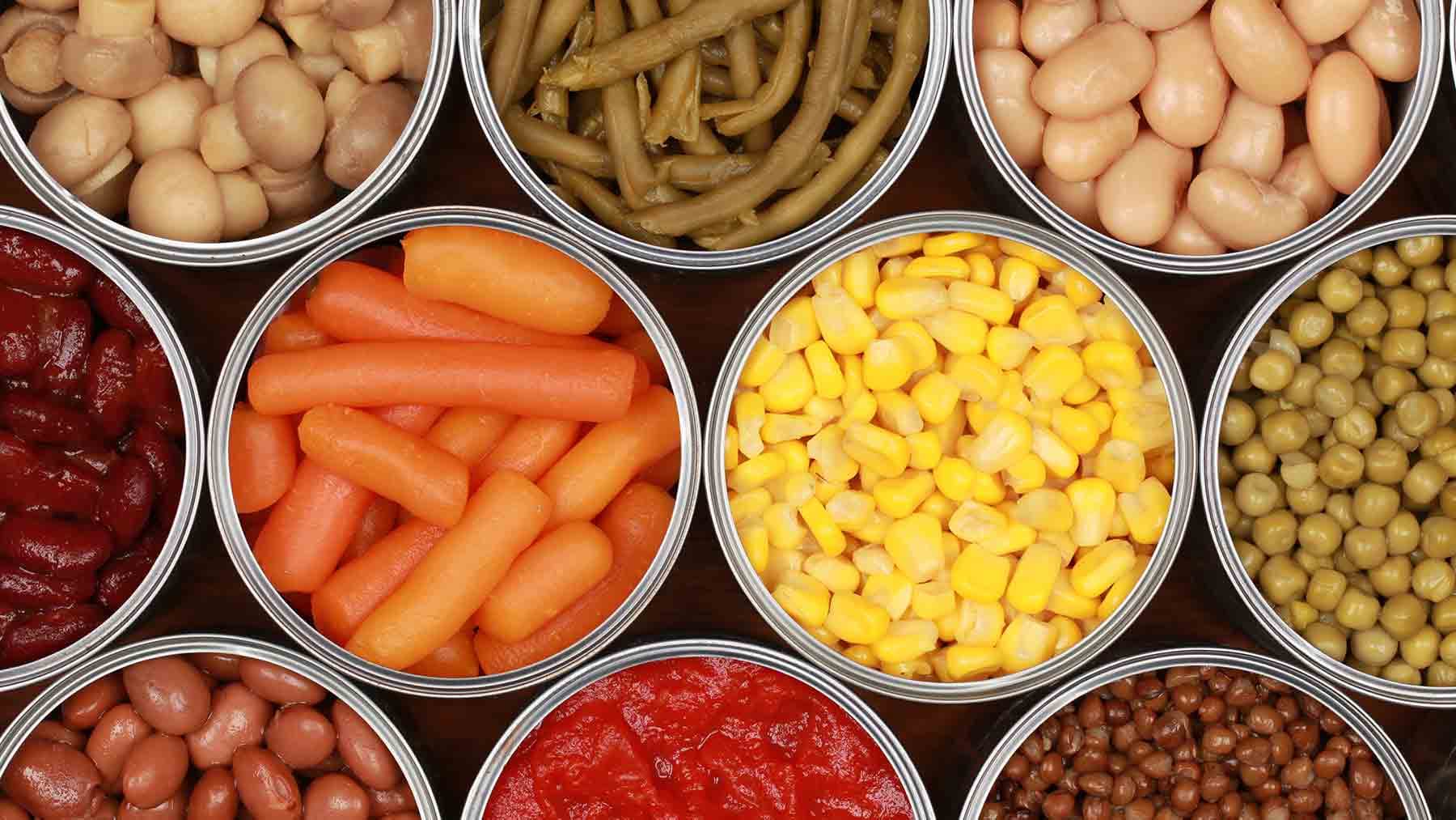 Fact Check: Canned vegetables are a common food product in the United States.