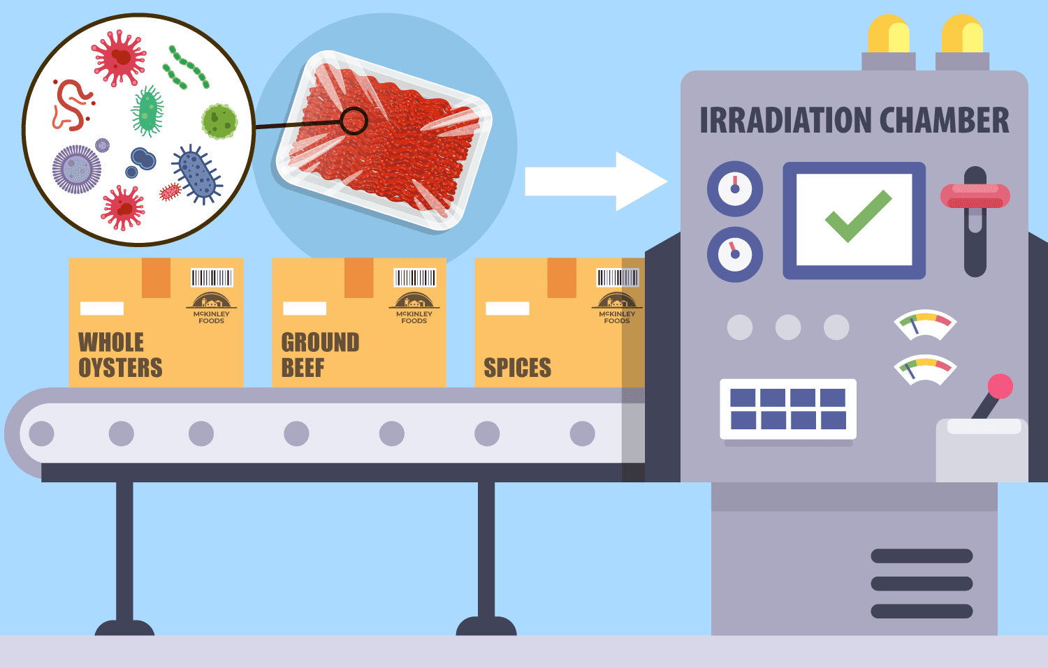 Fact Check: Radiation can be used to sterilize insects for pest control.