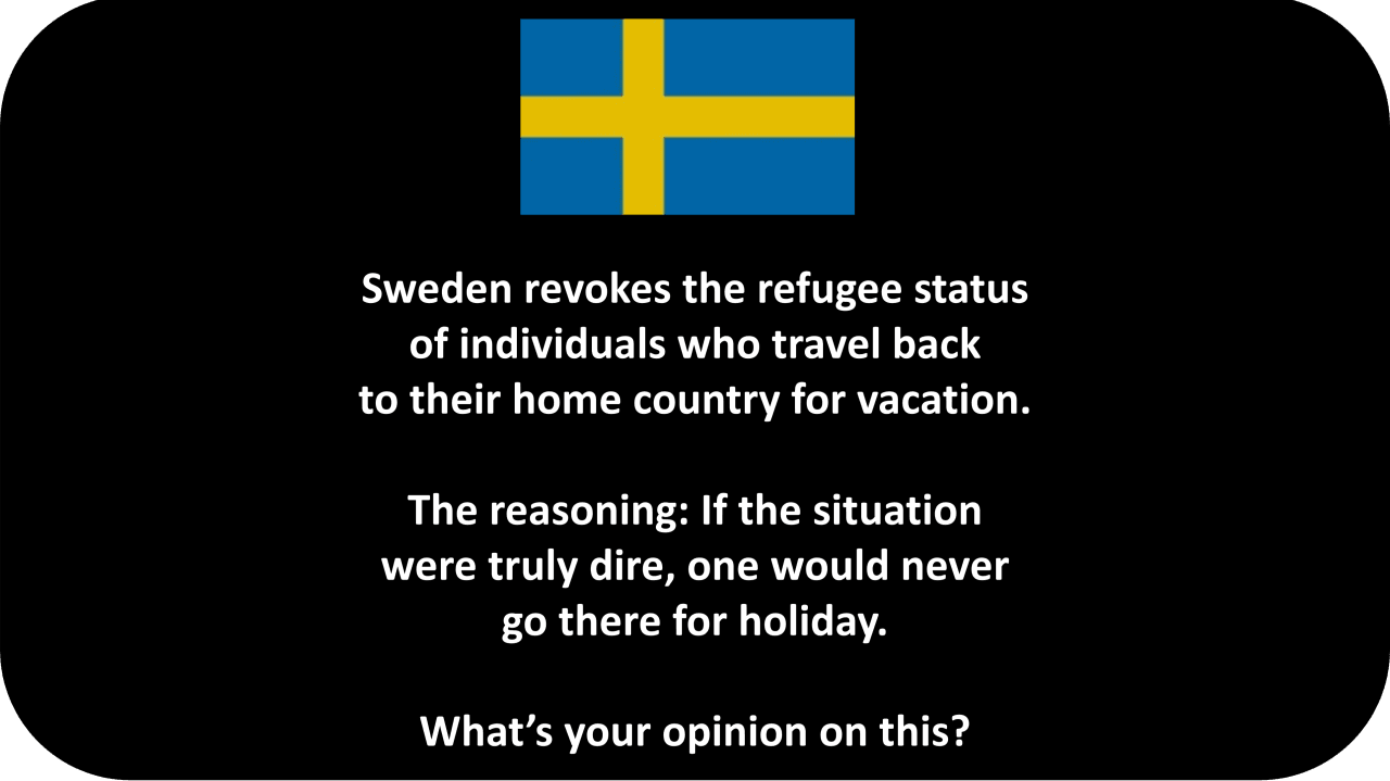 Fact Check: Austrian law allows revocation of refugee status within five years of granting.
