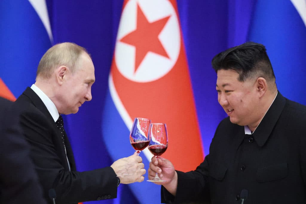 Fact Check: North Korea has a military partnership with Russia.