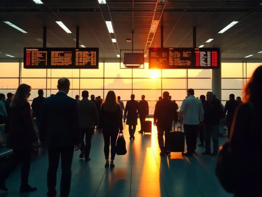 Fact Check: Airports often advise travelers to check with airlines for updates during disruptions.