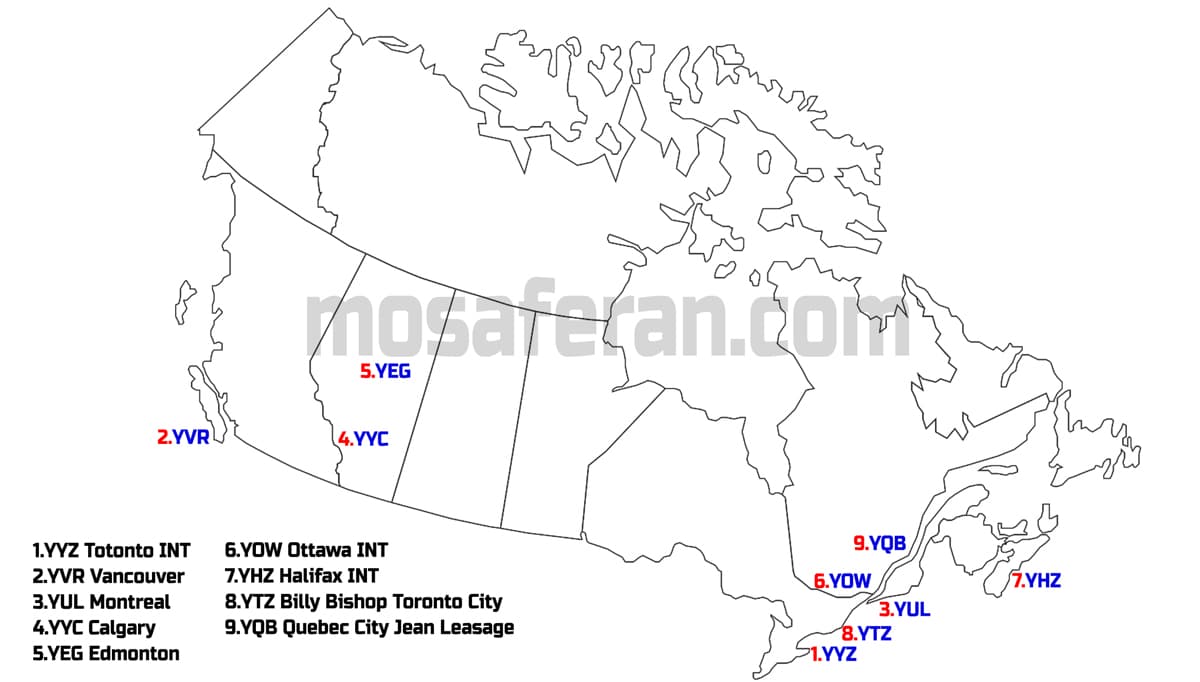 Fact Check: Canada has six major international airports in Ottawa, Montreal, Edmonton, Winnipeg, Calgary, and Vancouver.