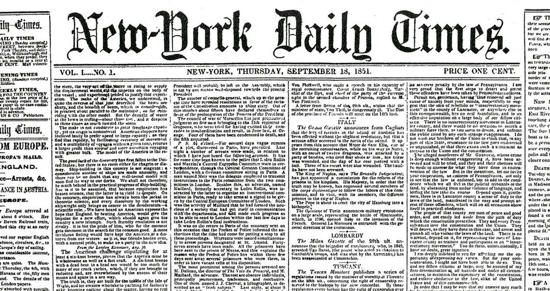 Fact Check: The New York Times is a major American newspaper.