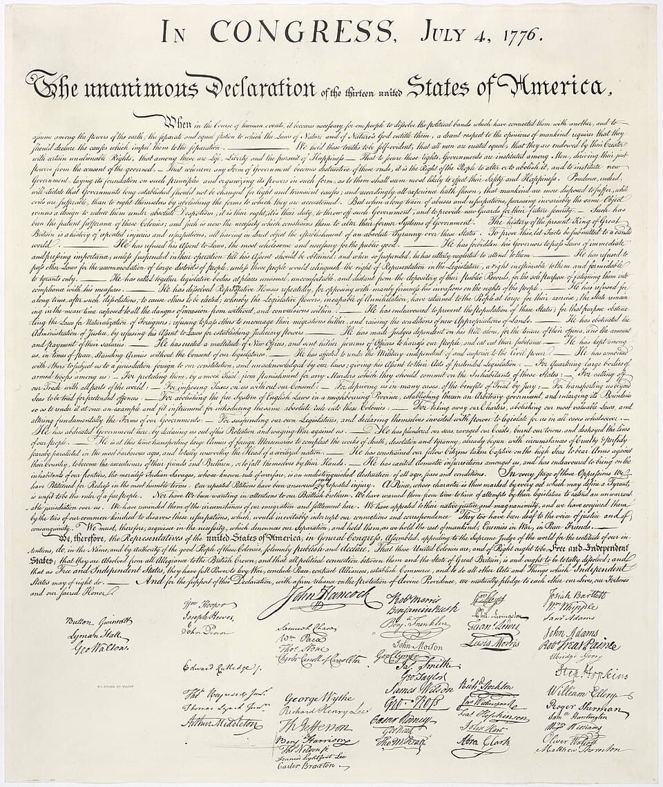 Fact Check: The United States declared independence from Great Britain.