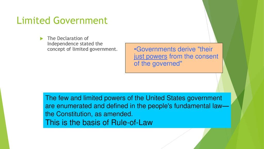 Fact Check: Governments derive their just powers from the consent of the governed.