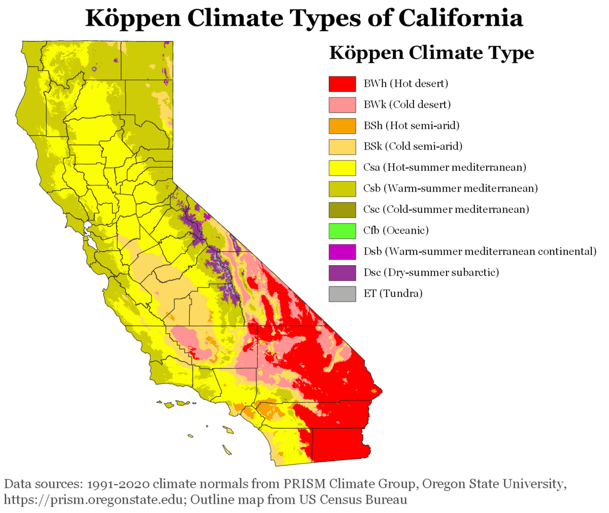 Fact Check: California has a Mediterranean climate in many regions.