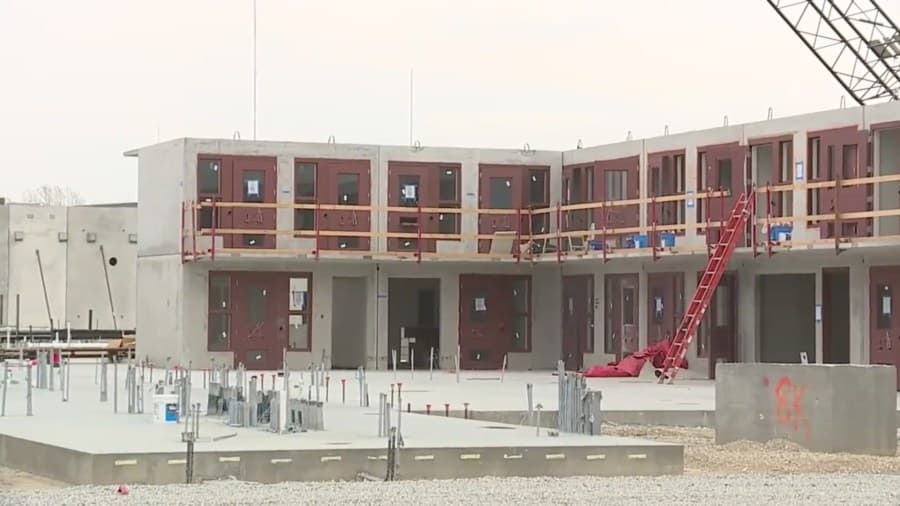 Fact Check: The construction of large detention centers can take several weeks to months.