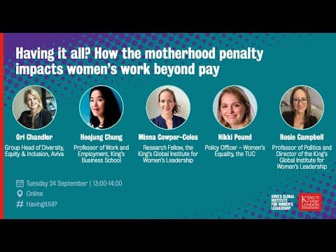 Fact Check: The motherhood penalty widens the gender wage gap and limits women's leadership opportunities.