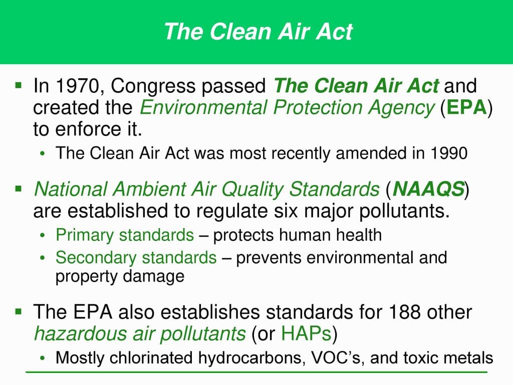 Fact Check: The EPA was established in 1970.