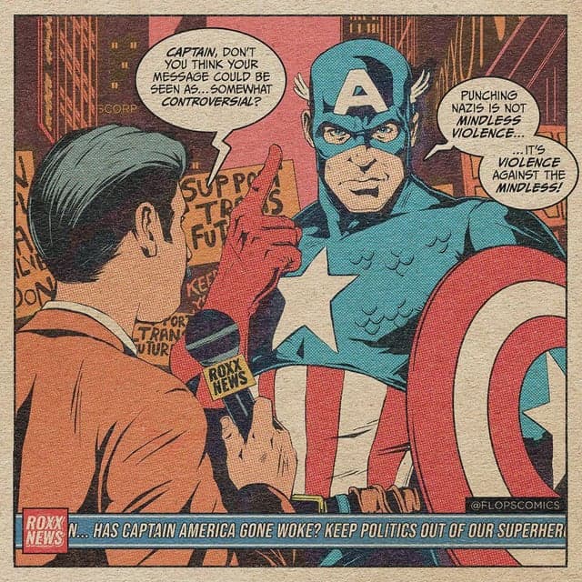 Fact Check: Captain America was created as an explicitly anti-Nazi figure.