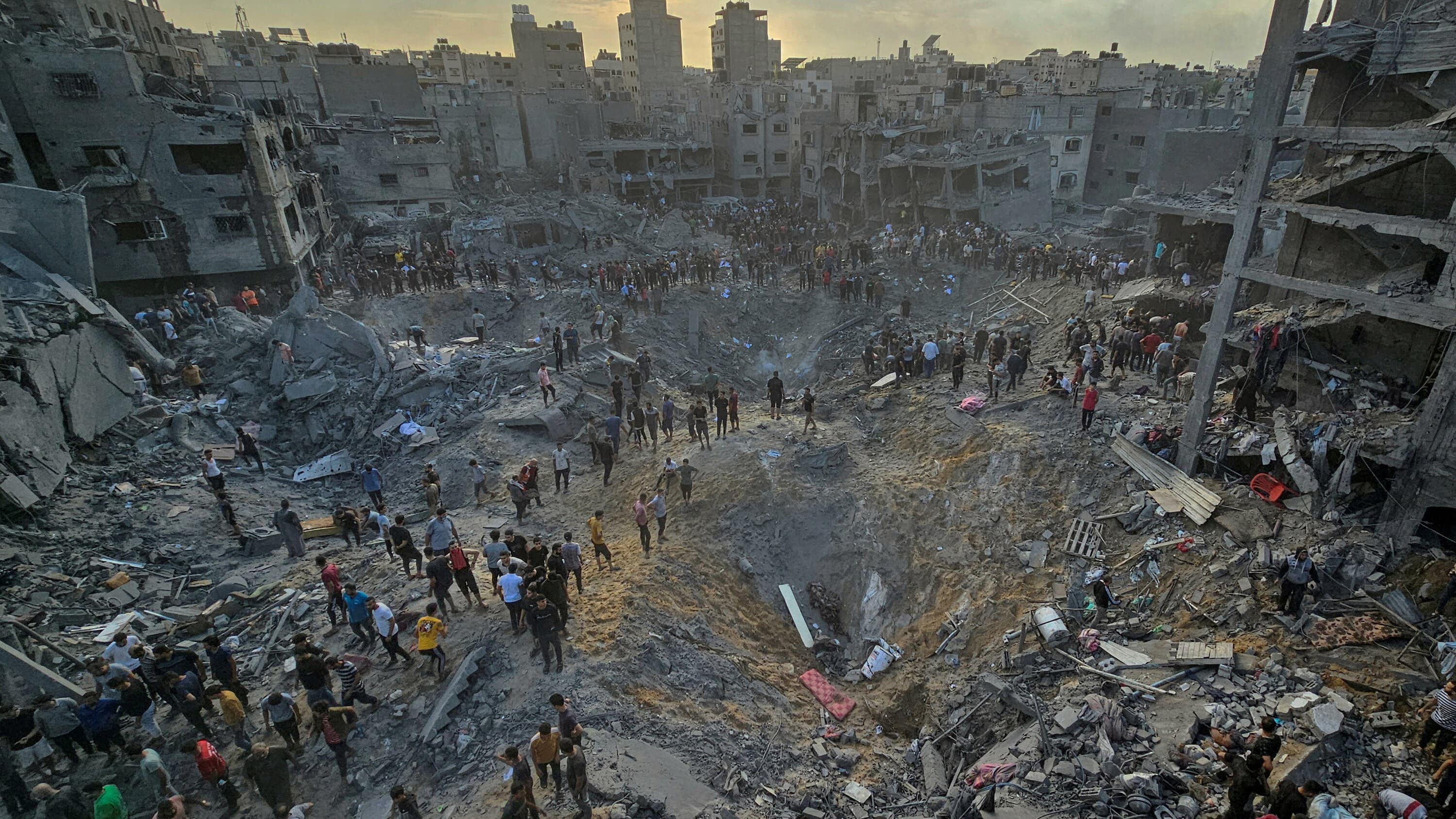 Fact Check: Israel dropped 2,000-pound bombs where it ordered Gaza's civilians to move for safety.