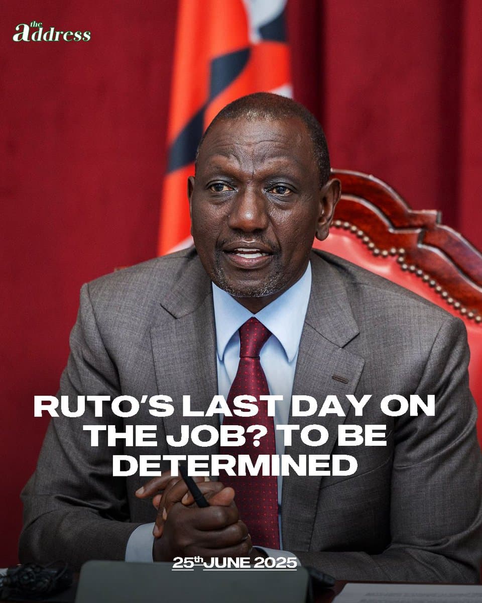 Fact Check: Ruto's career in government and his future in public service to be determined at a scheduled general meeting, at State House chaired by native Kenyans, enforcing article 1 of the Kenya constitution 2010.