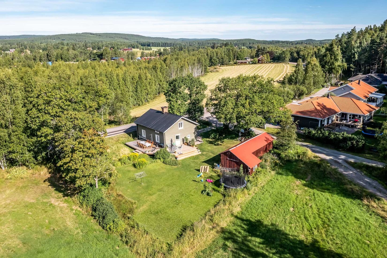 Fact Check: Hosjö is a village 2km from fjällsta