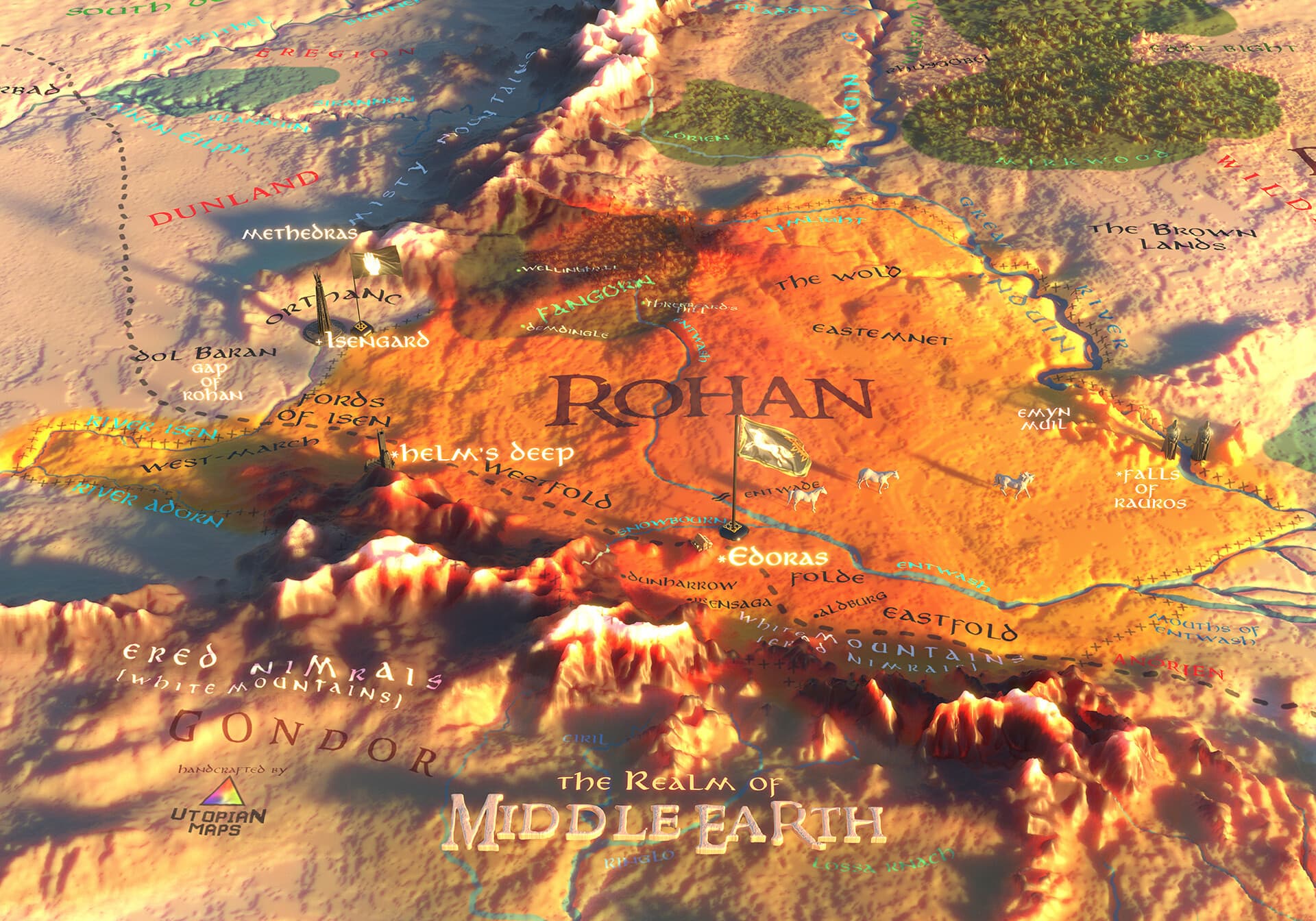 Fact Check: Rohan's descendants are sitting on stolen land and causing wars in Middle-earth.