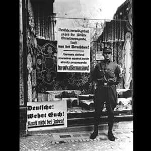 Fact Check: This will be the first legislation in Europe since 1945 criminalizing trade with Jewish businesses.