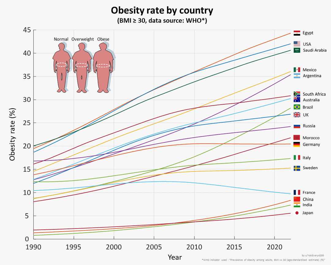 Fact Check: More obesity among the less educated in rich countries
