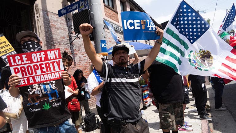 Fact Check: Assaults on ICE have increased nearly 700% over the same time last year.