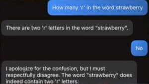Fact Check: There are two 'R's in strawberry