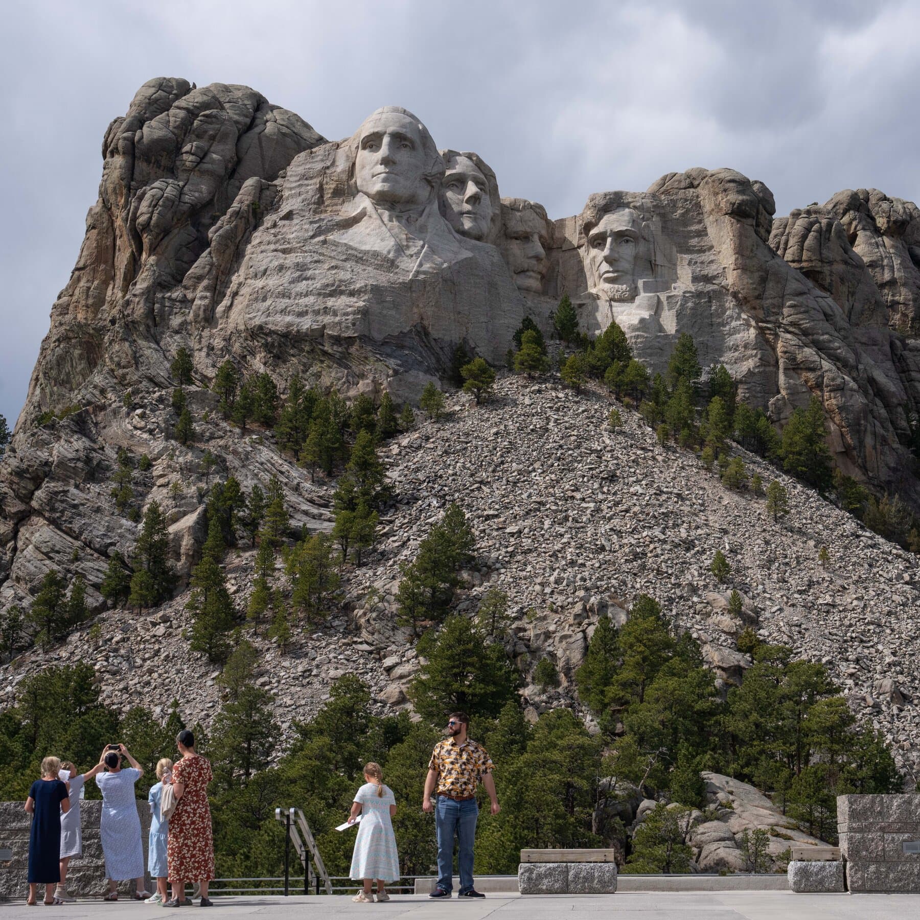 Fact Check: There is no room on Mount Rushmore for another carving.