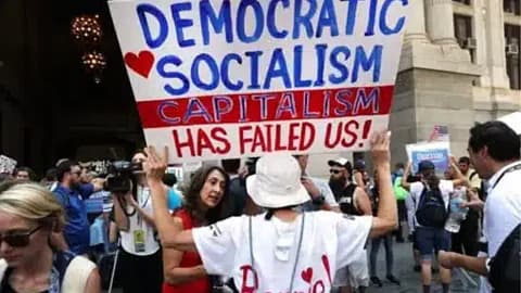 Fact Check: Many young people today are turning to socialism due to negative views on the status quo.