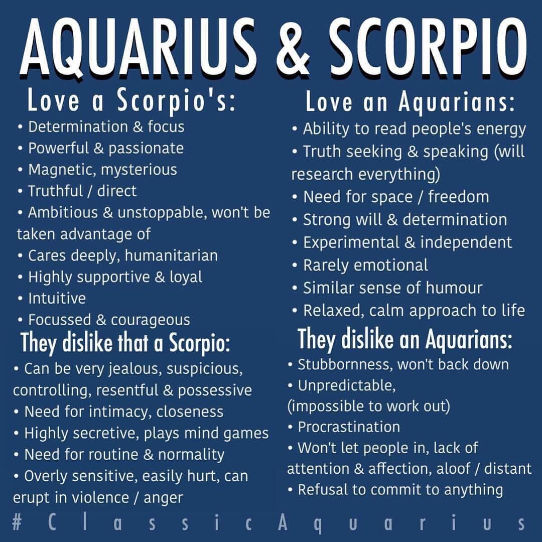 Fact Check: Are Aquarius and Scorpio compatible?