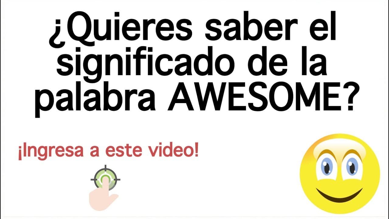 Fact Check: Is awesome en español?