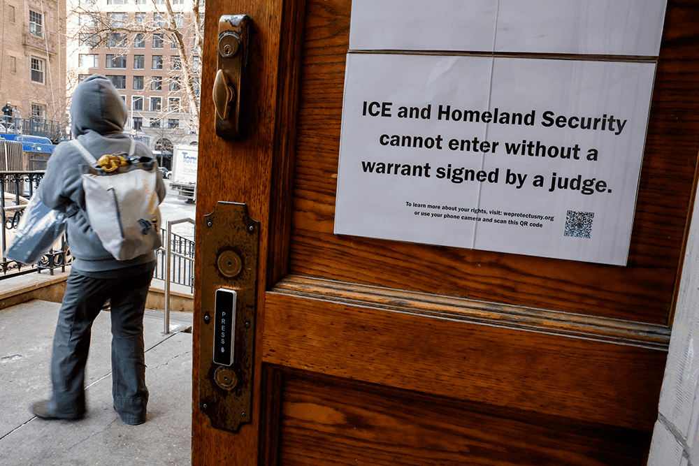 Fact Check: ICE agents can enter public spaces of houses of worship without a warrant.