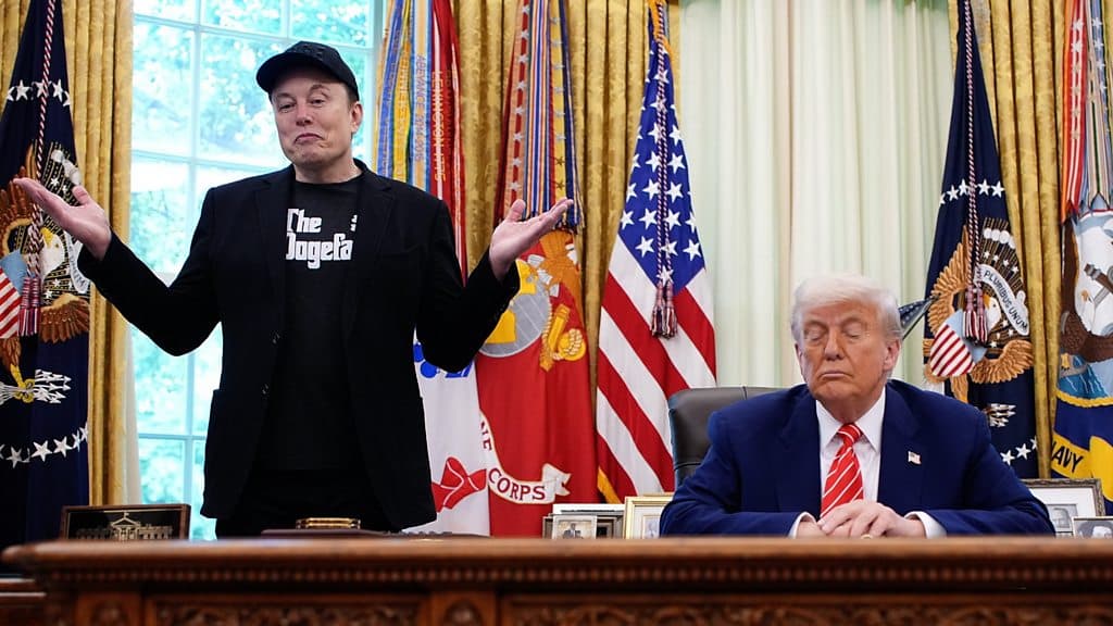 Fact Check: Elon Musk and the U.S. President in Heated Clash After Controversial Encounter With First Lady In a shocking development t