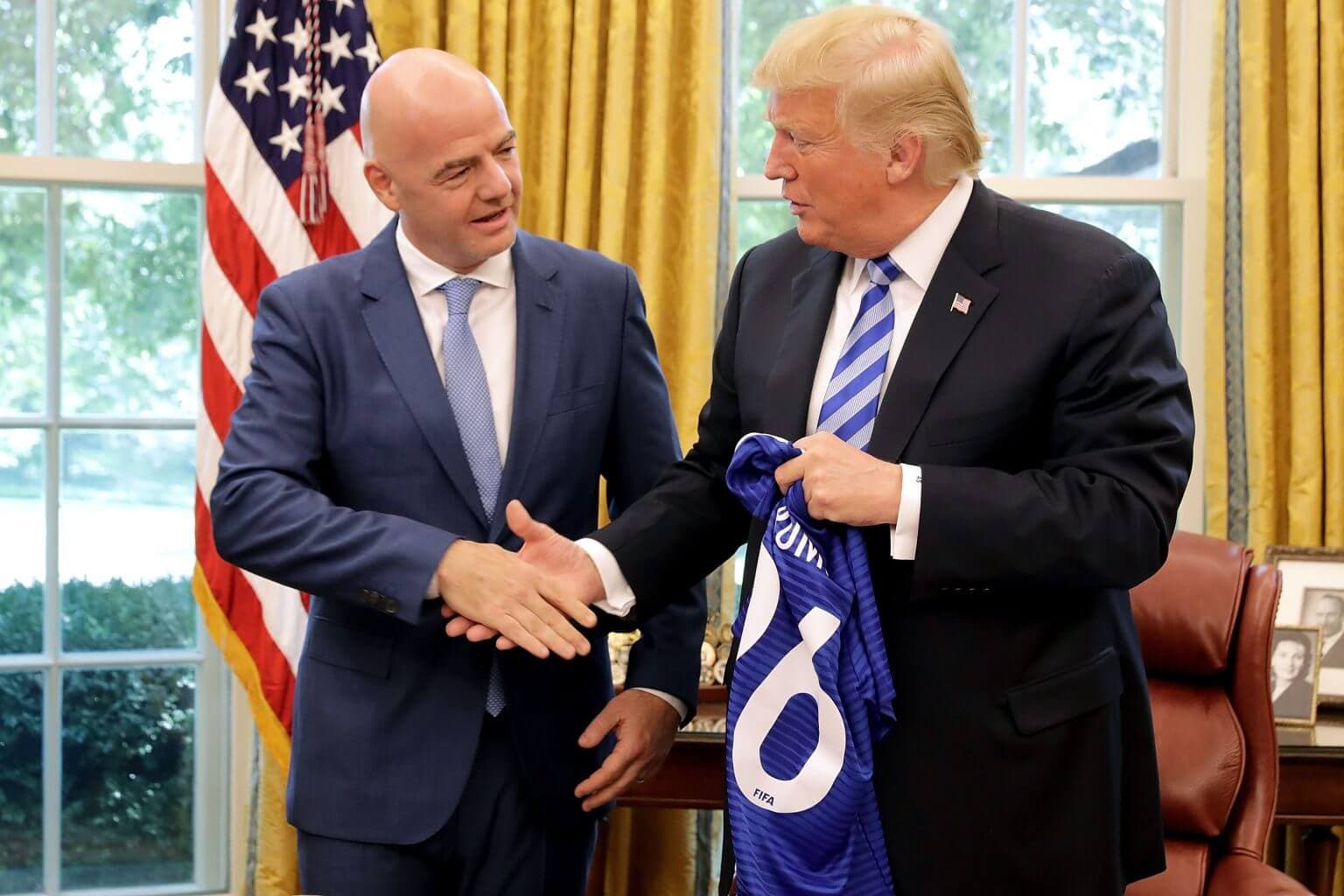 Fact Check: Did Trump put one if the FIFA medals in his pocket yesterday