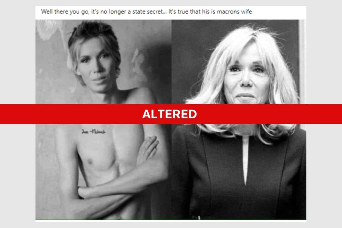 Fact Check: Is Macrons wife a male
