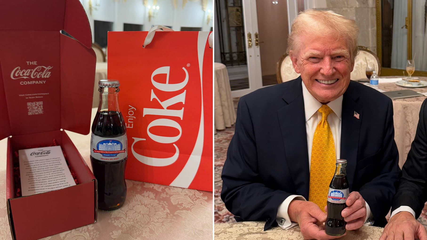 Fact Check: President Trump announced that Coca-Cola will use real cane sugar in its products sold in the U.S.