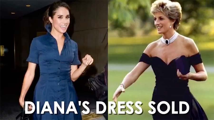 Fact Check: Harry and Meghan sold Princess Diana’s dress to Olena Zelenska for $2.9 million.