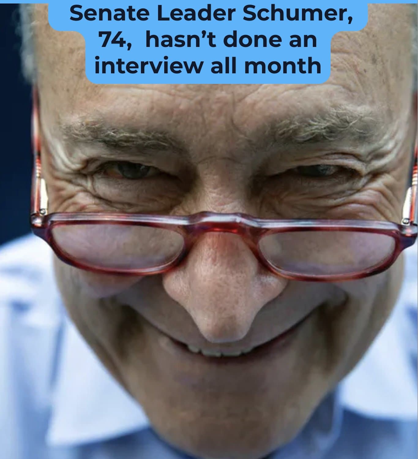 Fact Check: Senate Leader Schumer, 74, hasn't done an interview all month