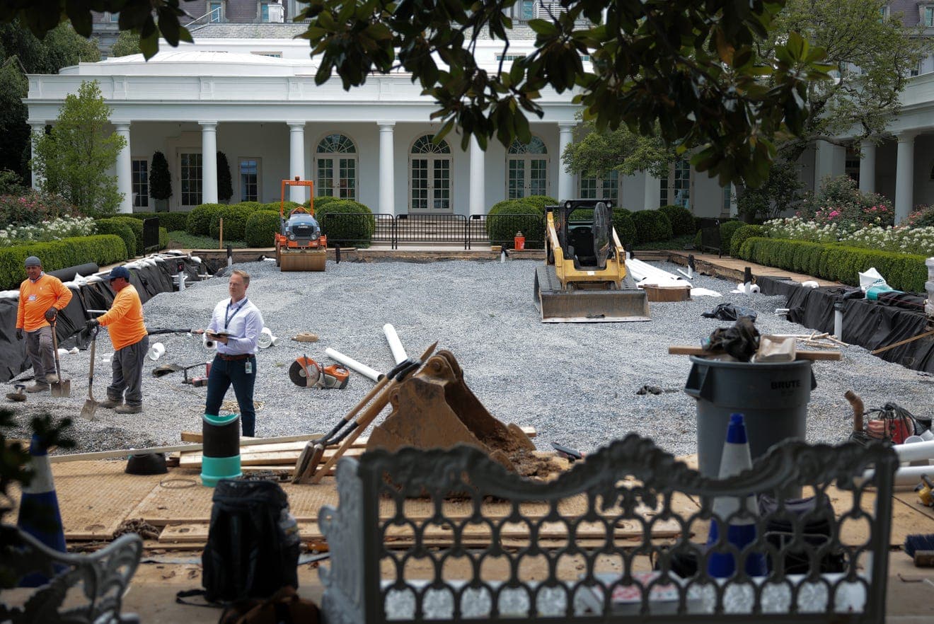 Fact Check: .Who paid for rose garden renovation 
