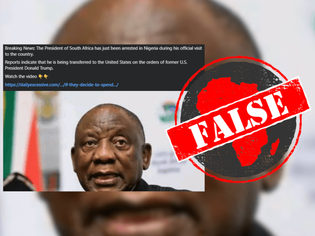 Fact Check: Does Ramaphosa have a foreign arrest warrant
