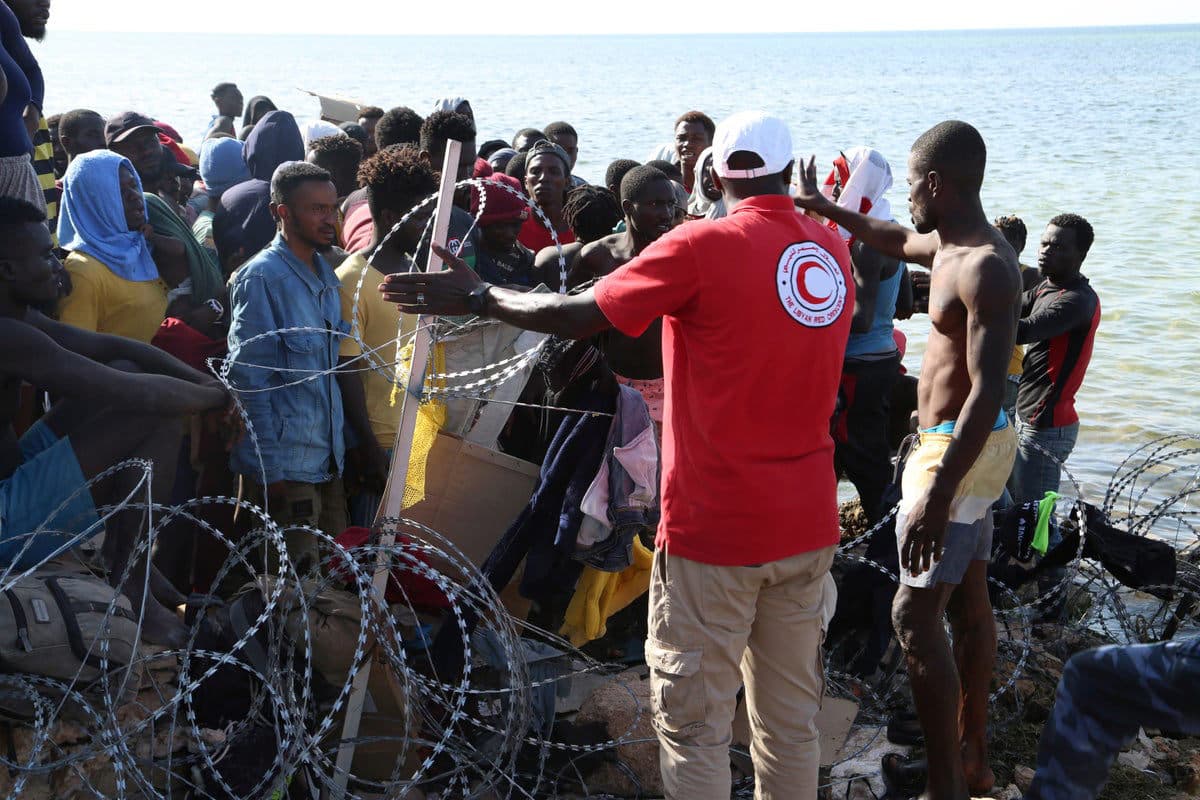 Fact Check: Bodies washing up on the shores of other countries with their bodies in chains