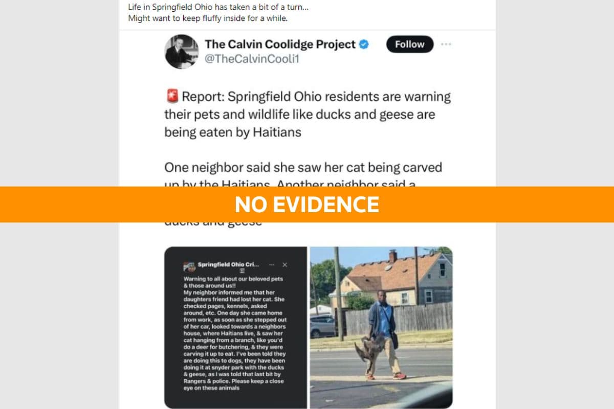 Fact Check: Illegal immigrants eat dogs and cats

