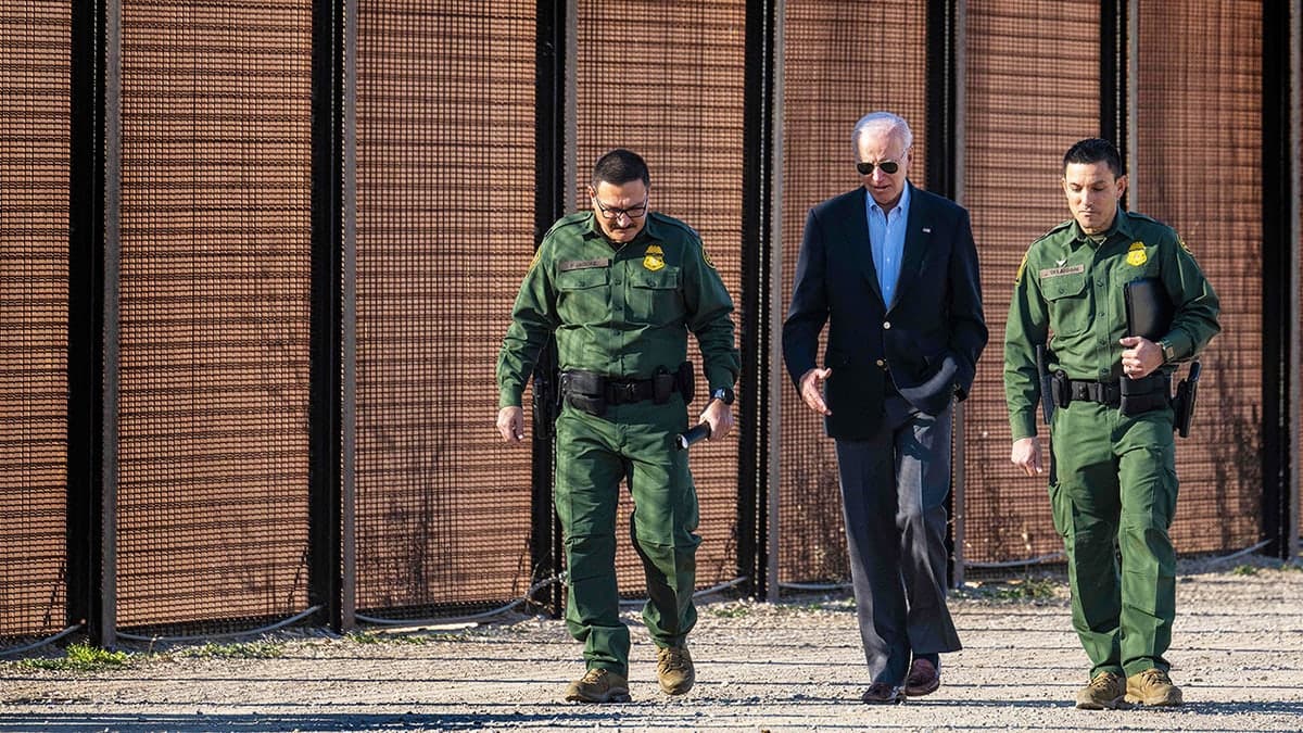 Fact Check: border patrol found hundreds of FEMA food boxes near the border left by the Biden administration.