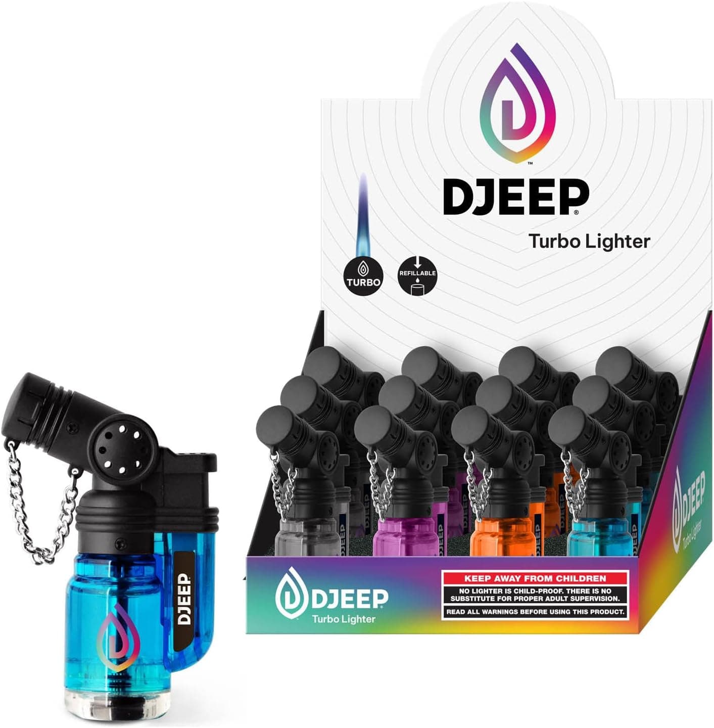 Fact Check: Are Djeep lighters refillable?