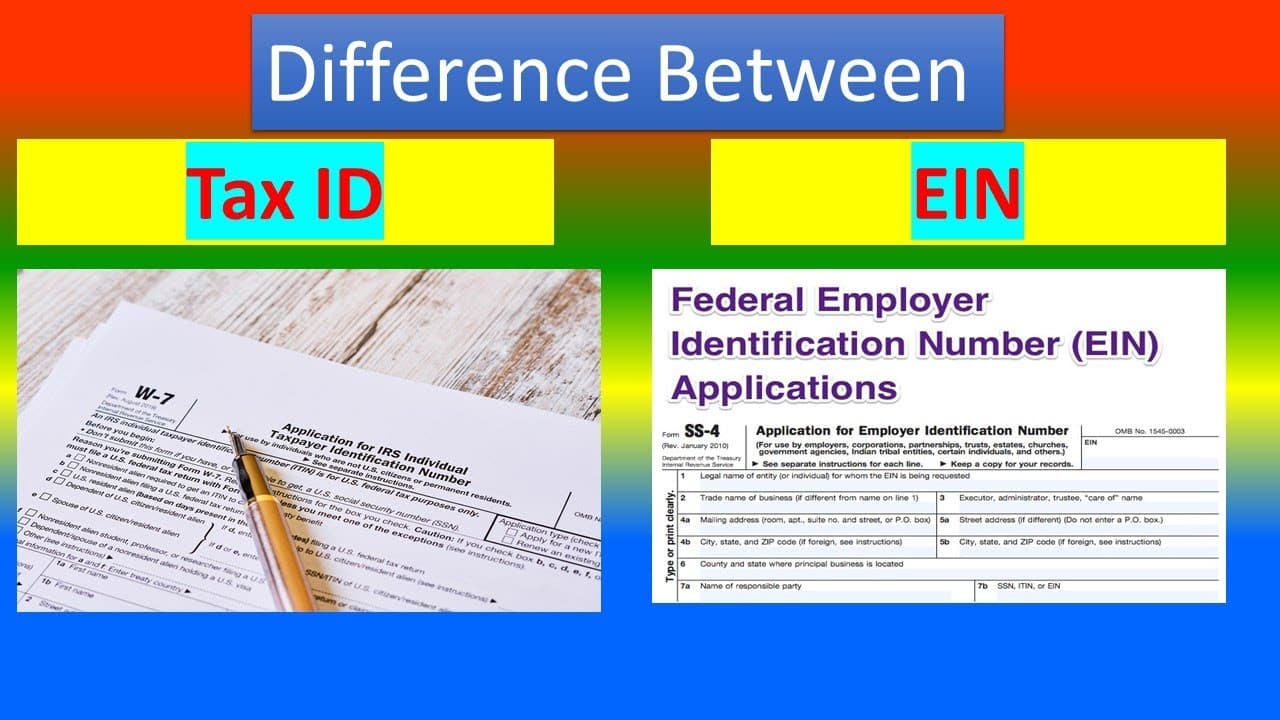 Fact Check: Are EIN and tax ID the same?