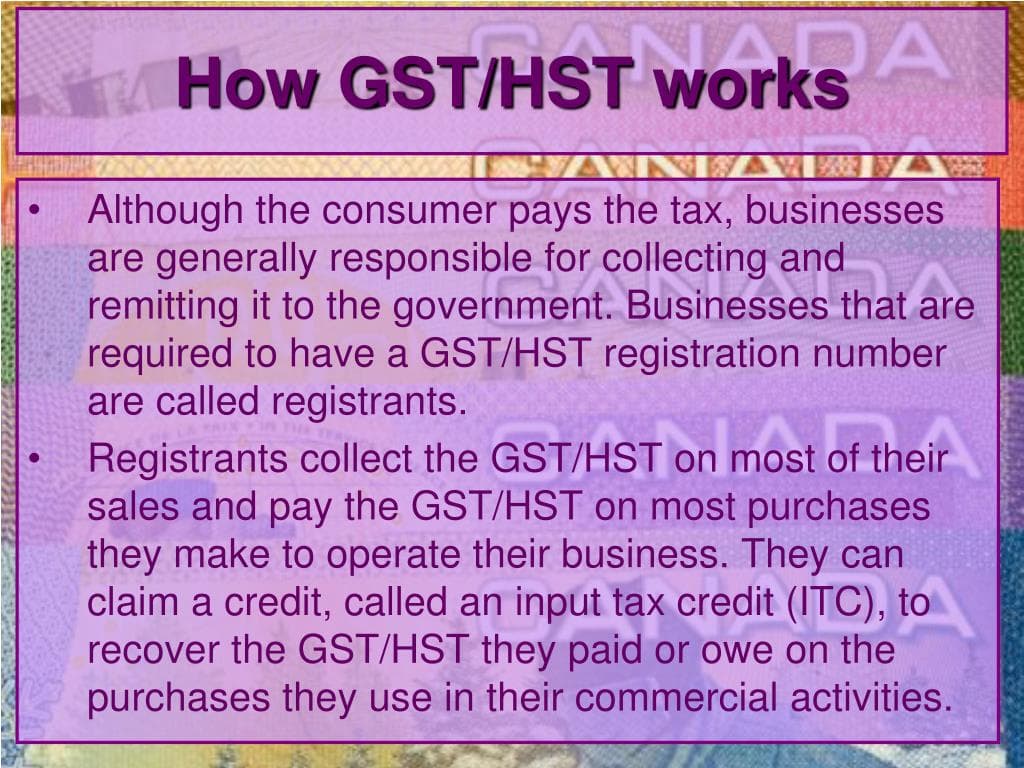 Fact Check: Are GST and HST the same?