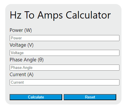 Fact Check: Are Hz and amps the same?