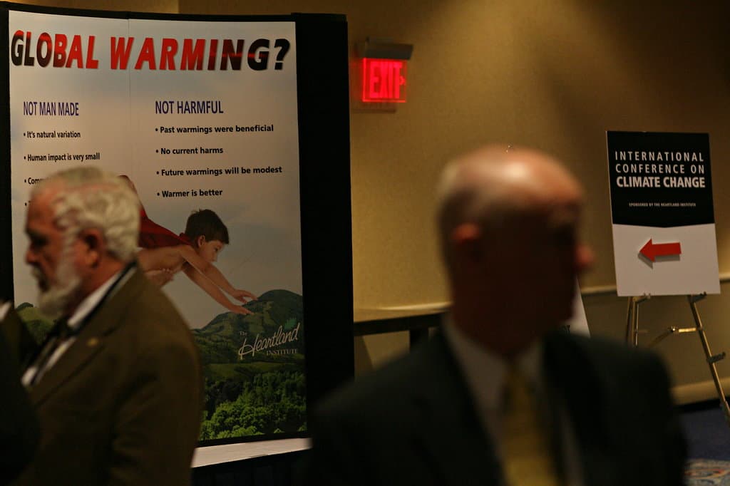 Fact Check: There is a global right-wing conspiracy to push narratives that discredit the climate change consens...