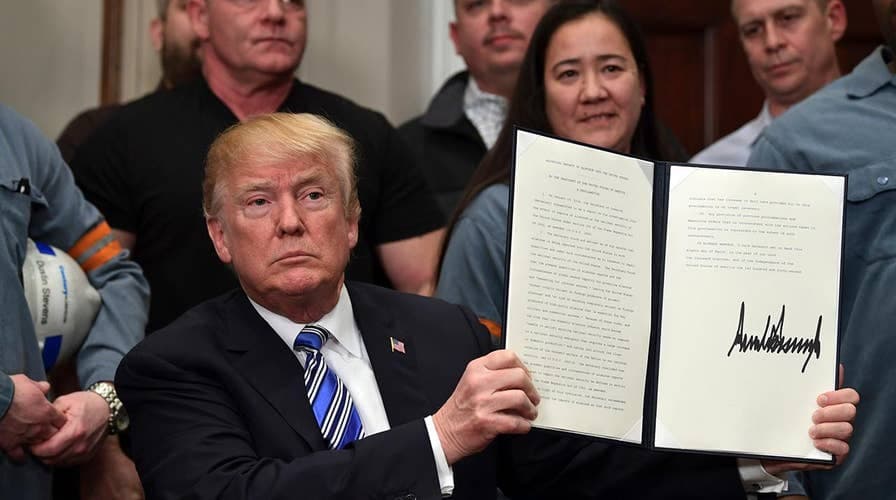 Fact Check: Trump imposed tariffs to pressure companies and governments into paying him bribes via Trump Coin in...
