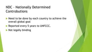 Fact Check: Are NDCs legally binding?
