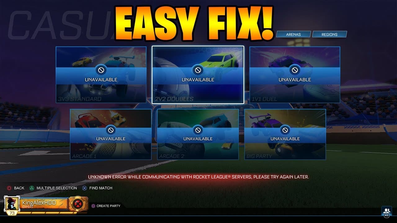 Fact Check: Are Rocket League servers down?
