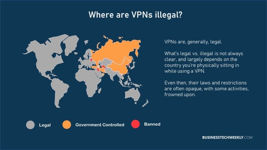 Fact Check: Are VPNs illegal?