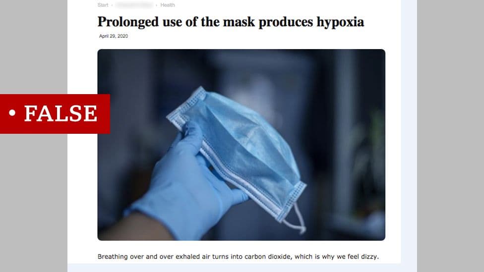 Fact Check: Mask is non human 