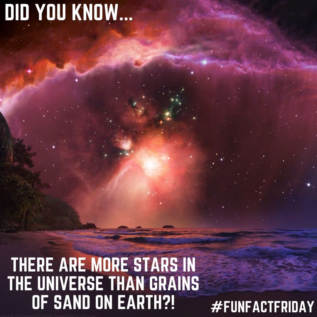 Fact Check: there are more stars in the universe than grains of sand on the earth